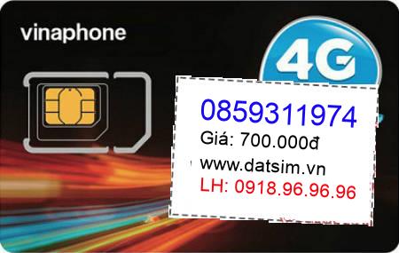 sim điện thoại 0859311974