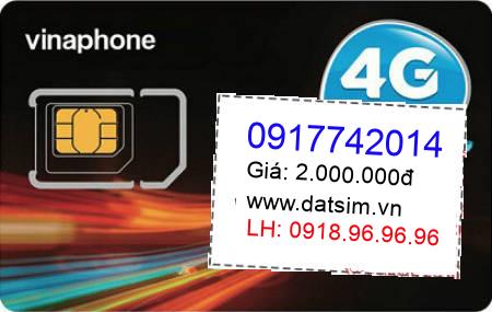 sim điện thoại 0917742014