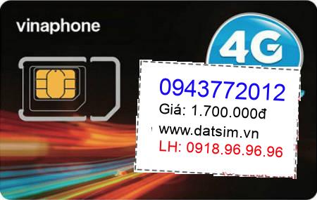 sim điện thoại 0943772012