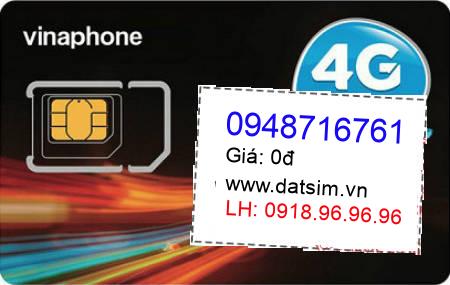 sim điện thoại 0948716761